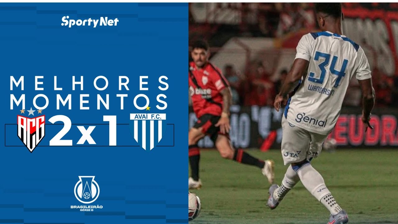 TEVE PUSKAS E VIRADA DO DRAGÃO 🐉 - Atlético-GO 2x1 Avaí - Melhores Momentos - Série B