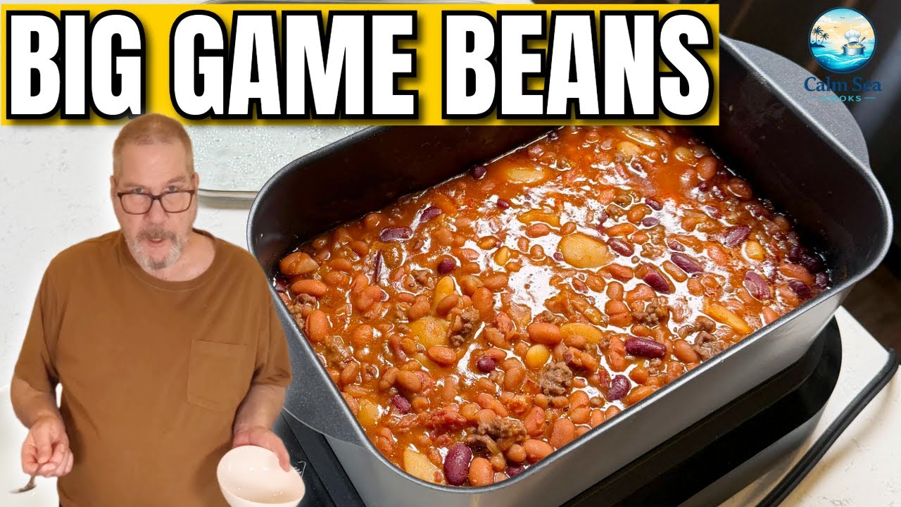The Ultimate Calico Beans Recipe for Game Day 🏈 | Easy Party Side Dish