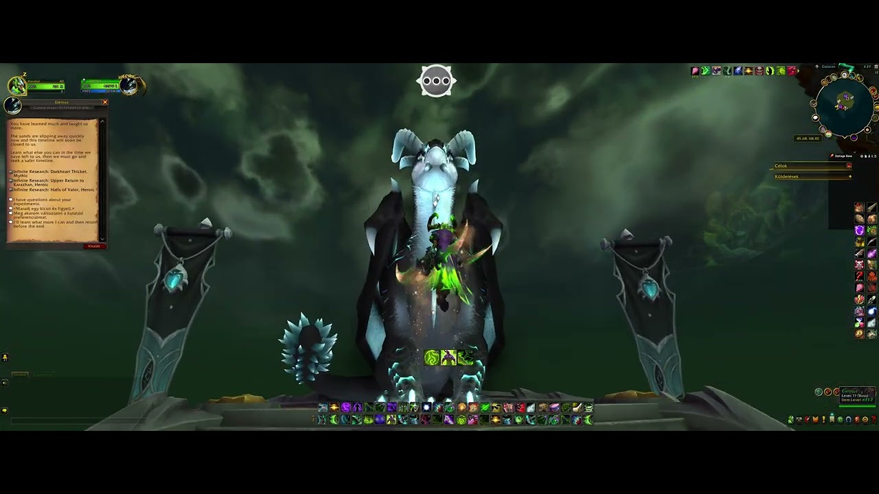World of Warcraft WoW Legion Remix event end moments, I will check rewards,mogs,pets,mounts,achi,etc