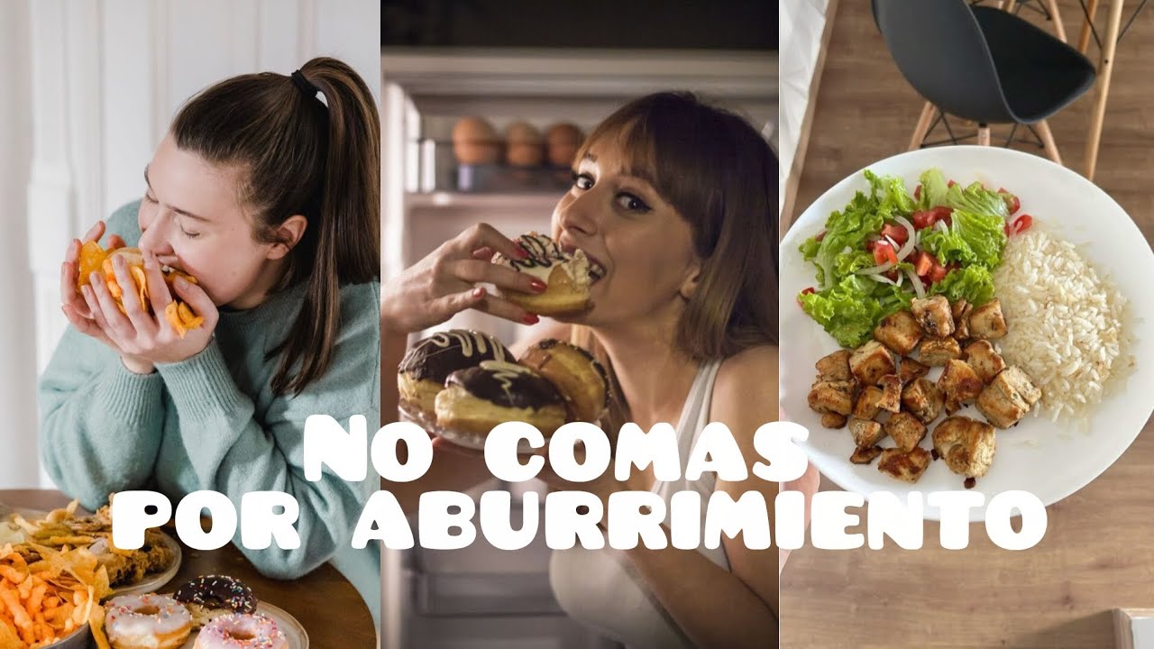 Trucos para no comer por aburrimiento 