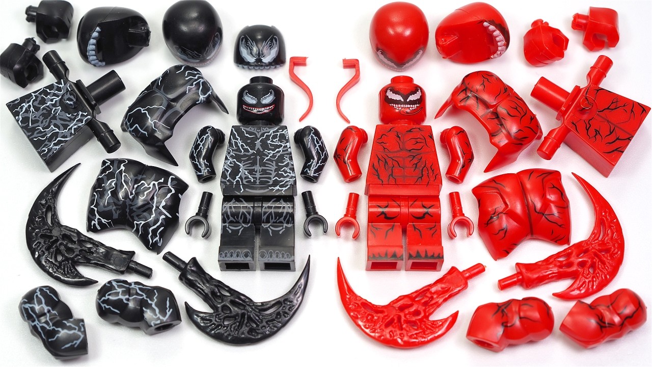 LEGO Venom | Carnage | Riot Unofficial Lego Minifigures TV6219