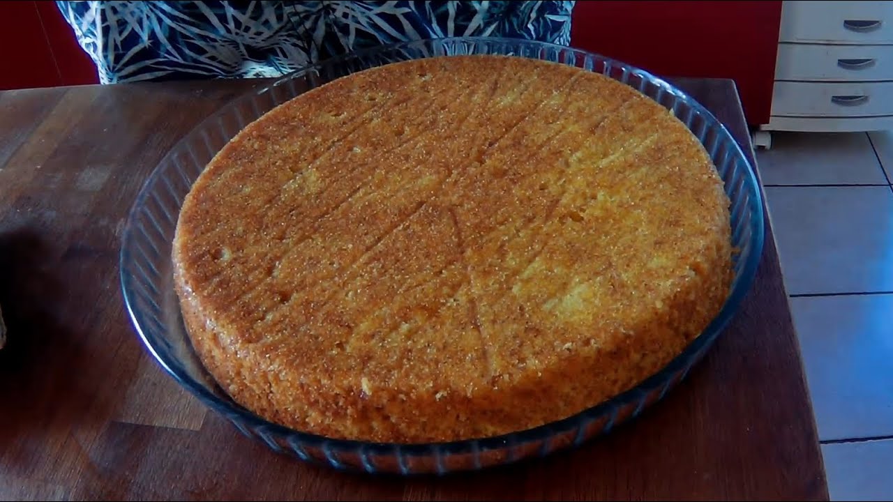 Gâteau tison - Gâteau à la farine de maïs facile à réaliser - Cuisine réunionnaise
