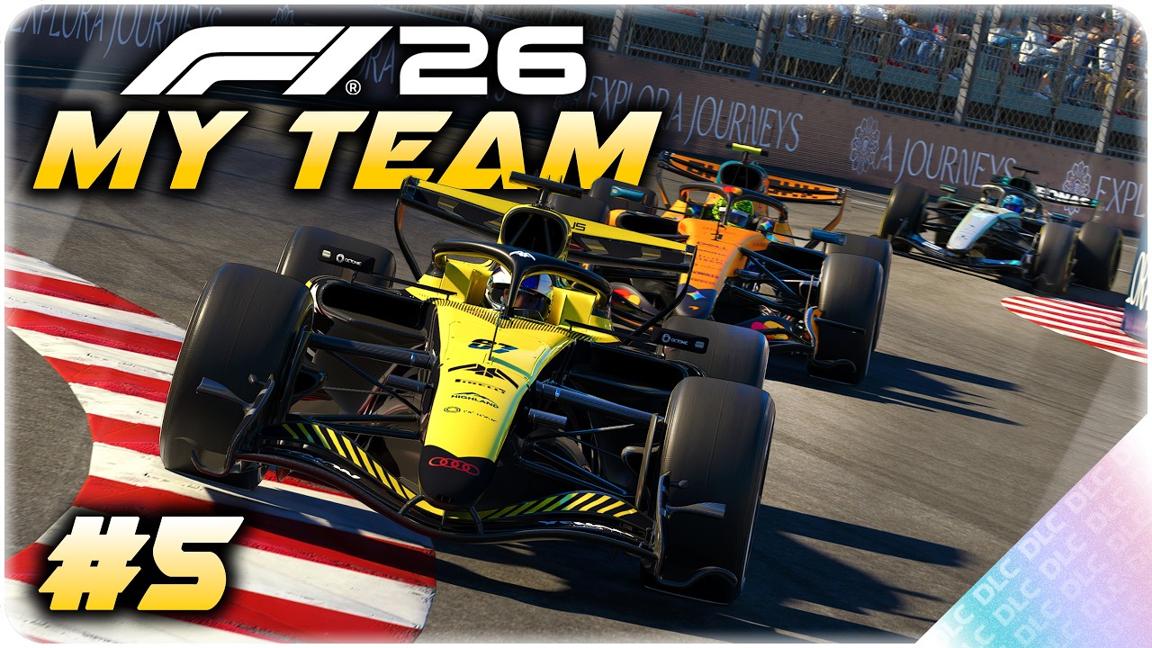 Гонка Гран-при Монако: лидерство сменилось ТРИ раза! - F1 26 MY TEAM CAREER Часть 5