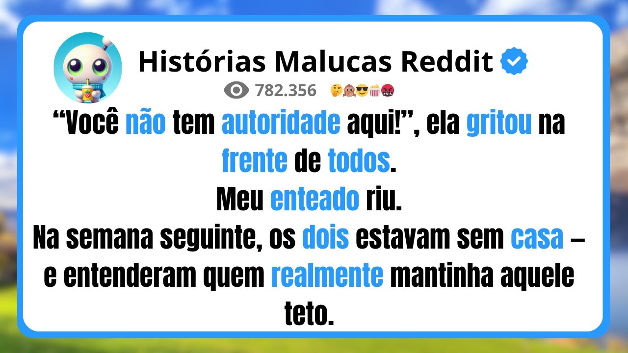 “Você não tem autoridade aqui!”, ela gritou na frente de todos. Meu enteado riu. Na semana seguinte