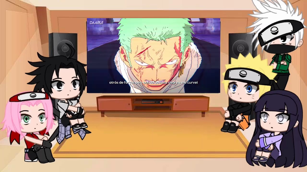 👒Time 7 +Hinata Reagindo ao Rap dos Chapéus de palha🌊 [One Piece] {Daarui} |•ESPECIAL DE 200 SUBS•|
