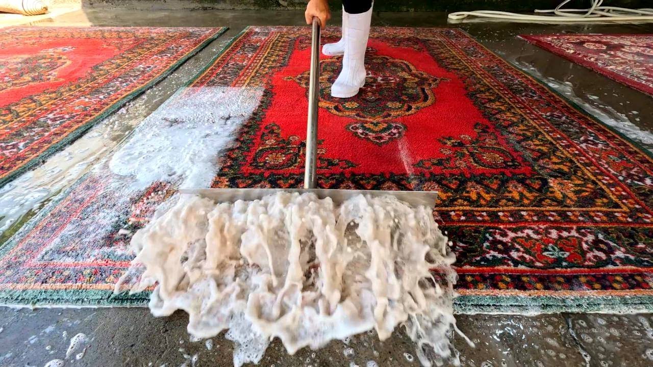 The most oddly satisfying Rug Scraping compilation video №5