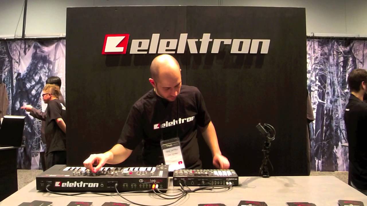 Nova Musik - Dataline live on Elektron Analog Rytm & Analog Keys at NAMM 2014