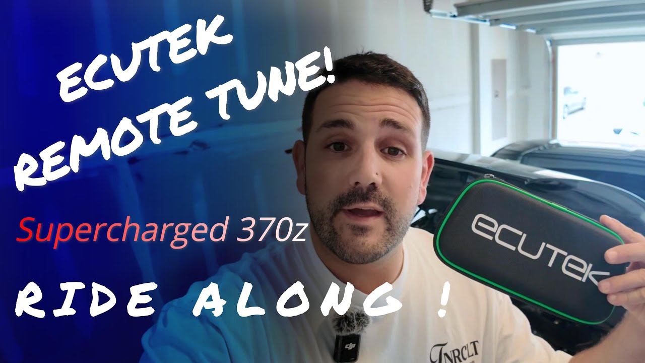 ECUTek Remote Tune + Ride Along | Supercharged 370Z Sounds INSANE!