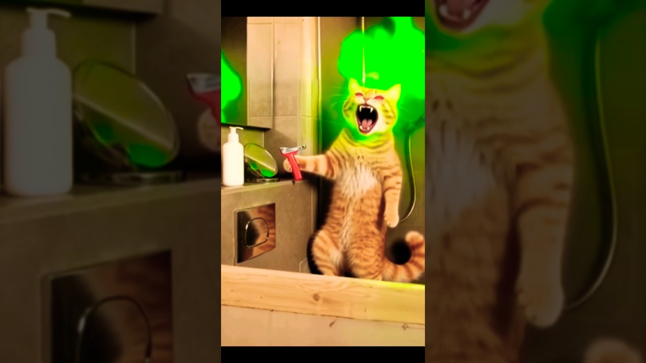 Shaving Cut 🐈Scream😳#bhootpolice#aahatbhoot#24livestreamingghosts#globalhorror#scaryindia