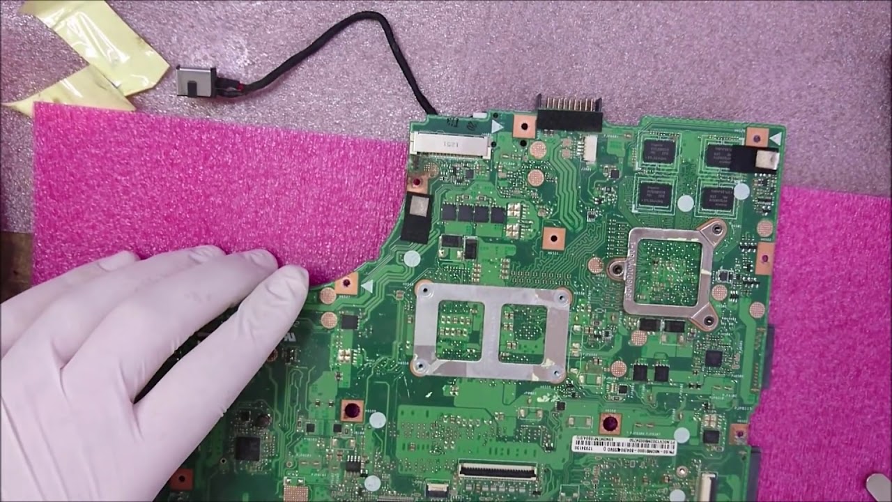 Asus K55vd Tetik Almıyor | Sıvı Teması | Boardview | Yol Çekme