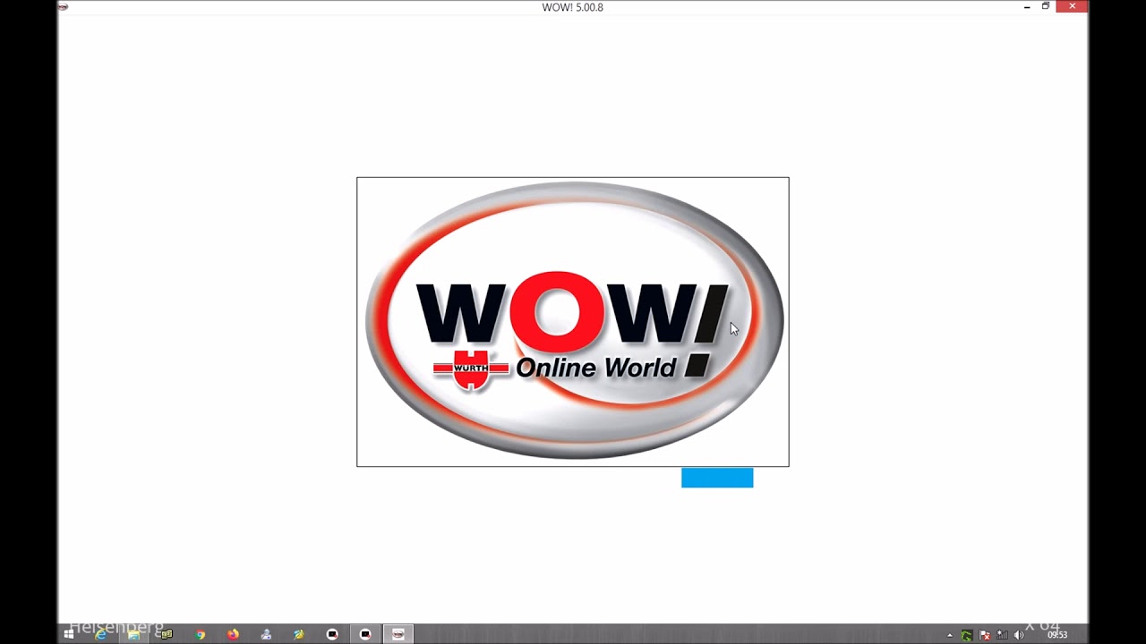 Würth WoW 5.00.8R2-21 Installation in Deutsch.