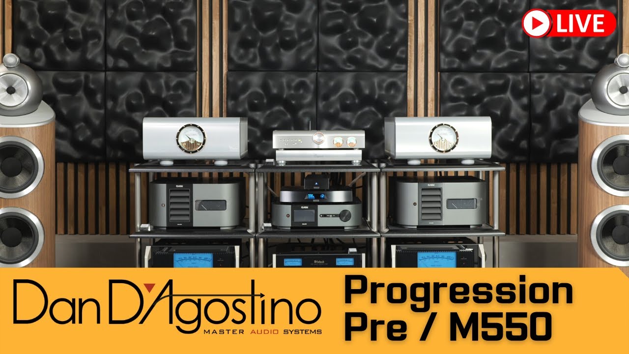 하이엔드 앰프의 새로운 기준 단다고스티노의 Dan D’Agostino Progression M550 / Pre 리뷰 및 시연 동영상 / B&W 801 D4 / MAGICO A5