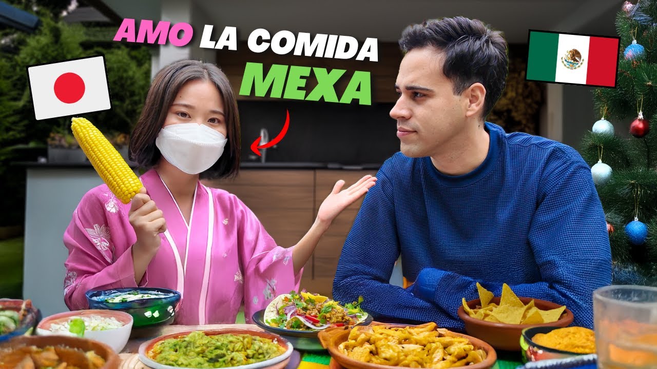 Mi Esposa Japonesa prueba COMIDA MEXICANA y su Reacción me dejó en shock!!