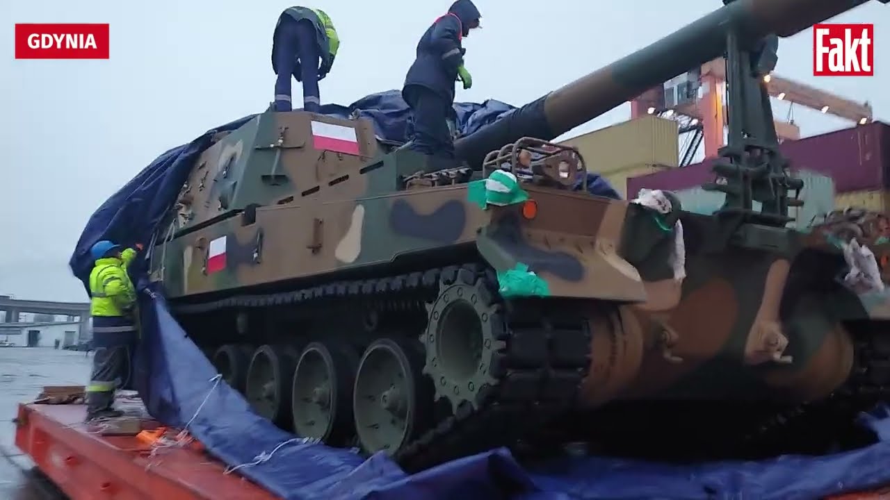 Koreańskie czołgi dotarły do Gdyni. Wojsko Polskie na zakupach | FAKT.PL
