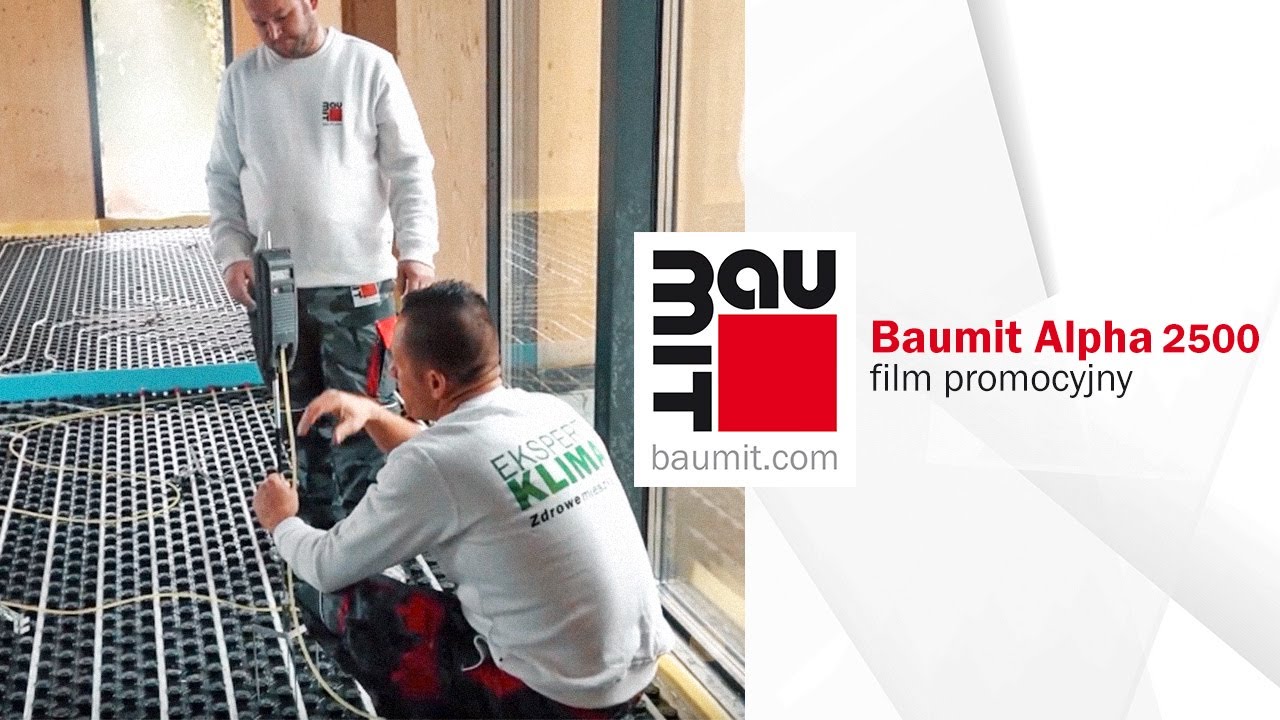 Baumit Alpha 2500 - film promocyjny