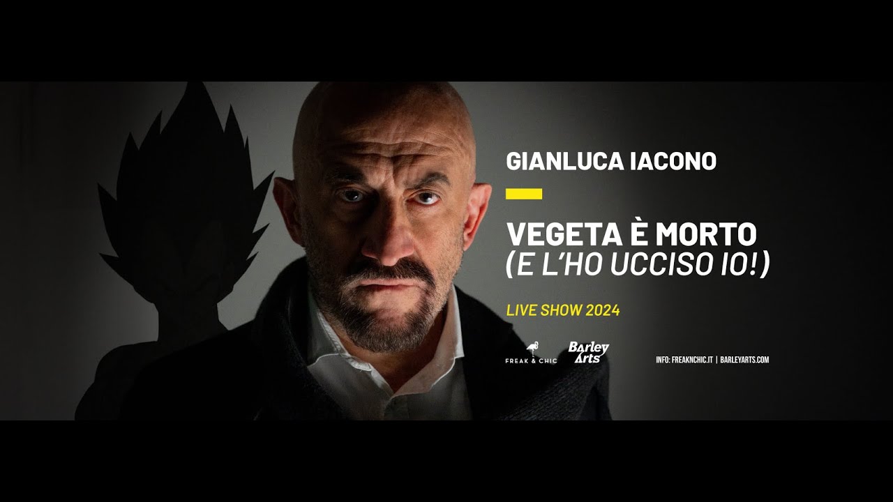 Vegeta è morto (e l'ho ucciso io!) - VLOG 2024 dello spettacolo a Milano - Gianluca Iacono