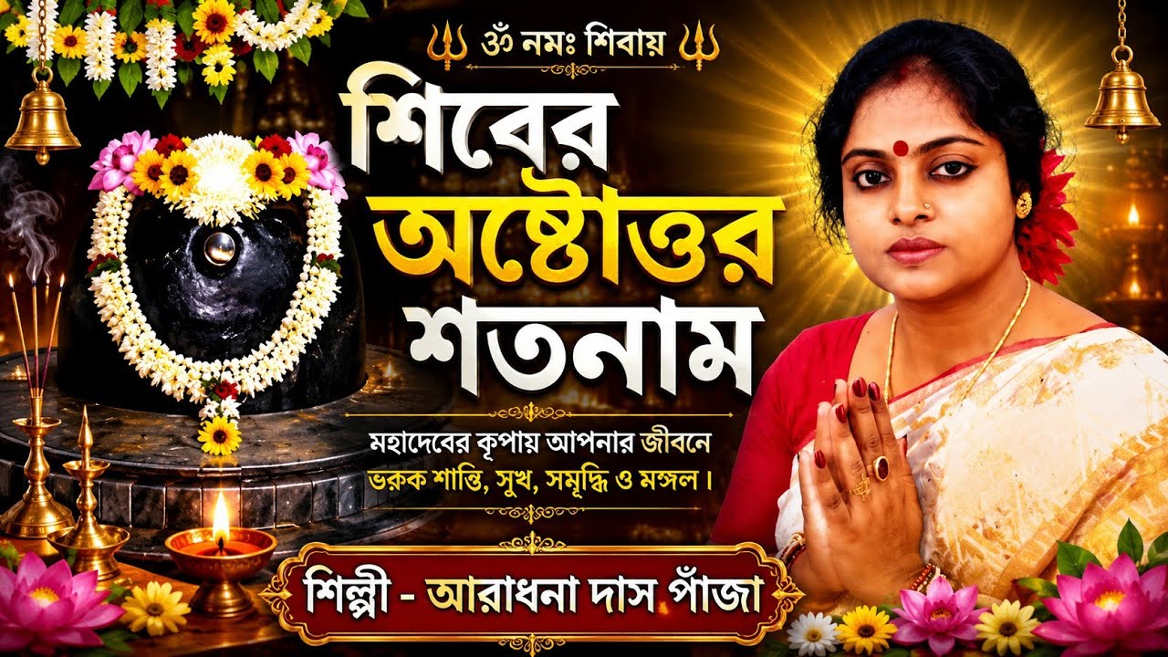 Shiv Thakur er  108 names.শিবের অষ্টোত্তর শতনাম। #omnamahshivaya #devotional  #shivbhajan