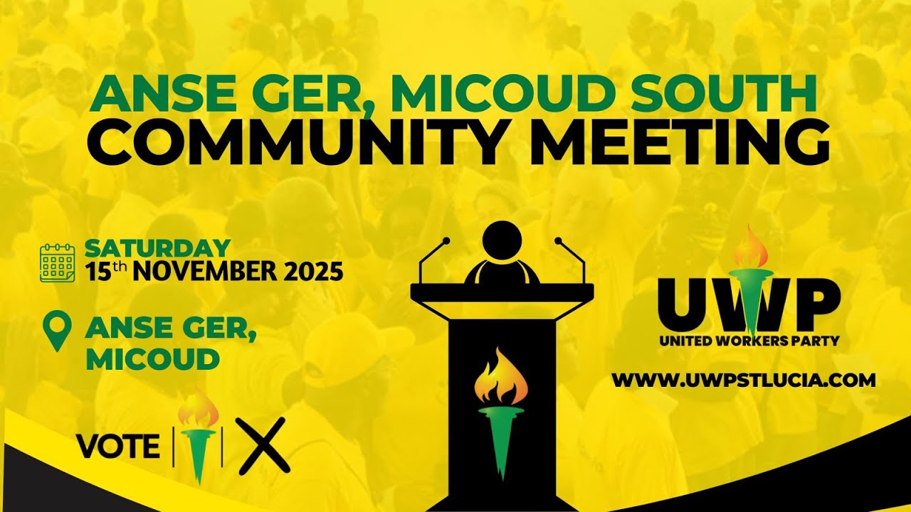Anse Ger Micoud South Community Meeting