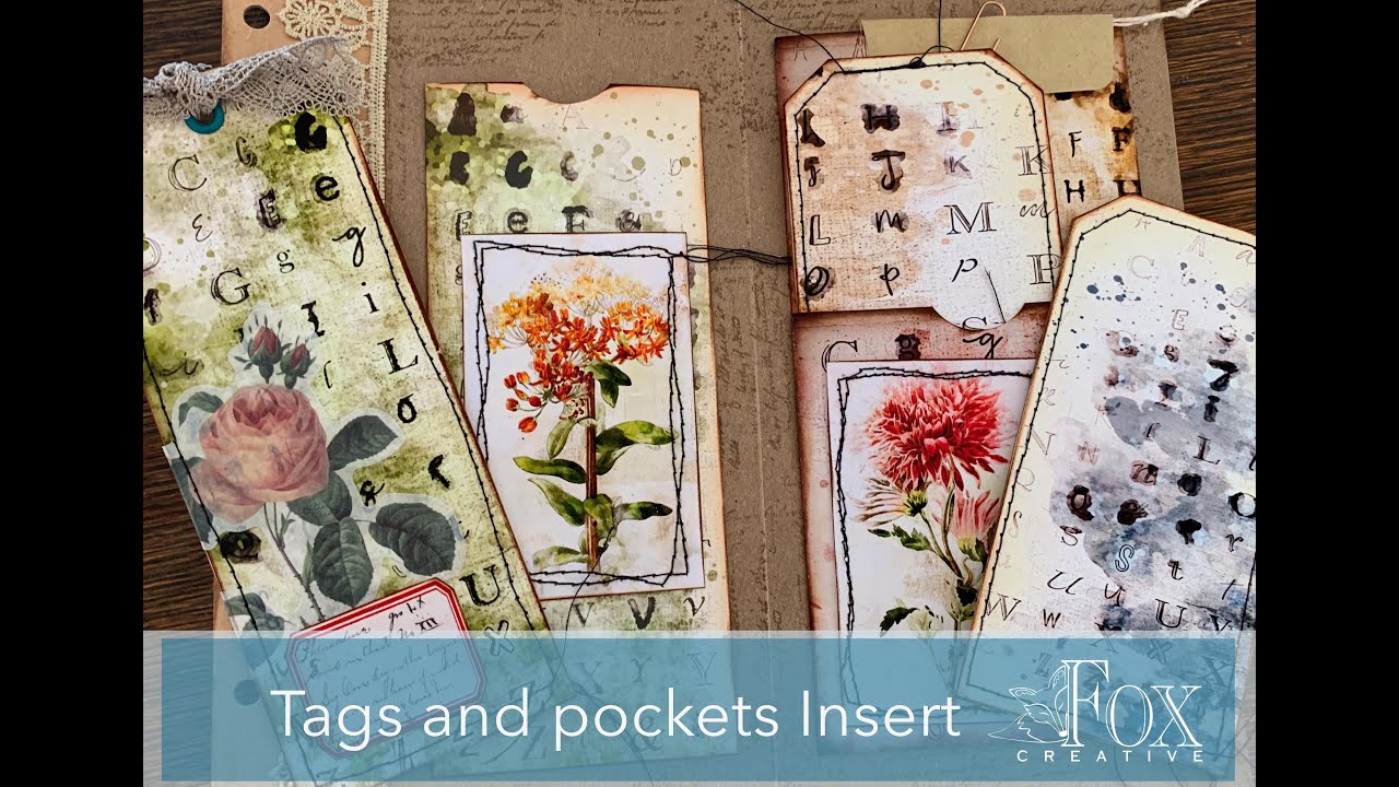 Tag and Pocket Ring Journal Insert