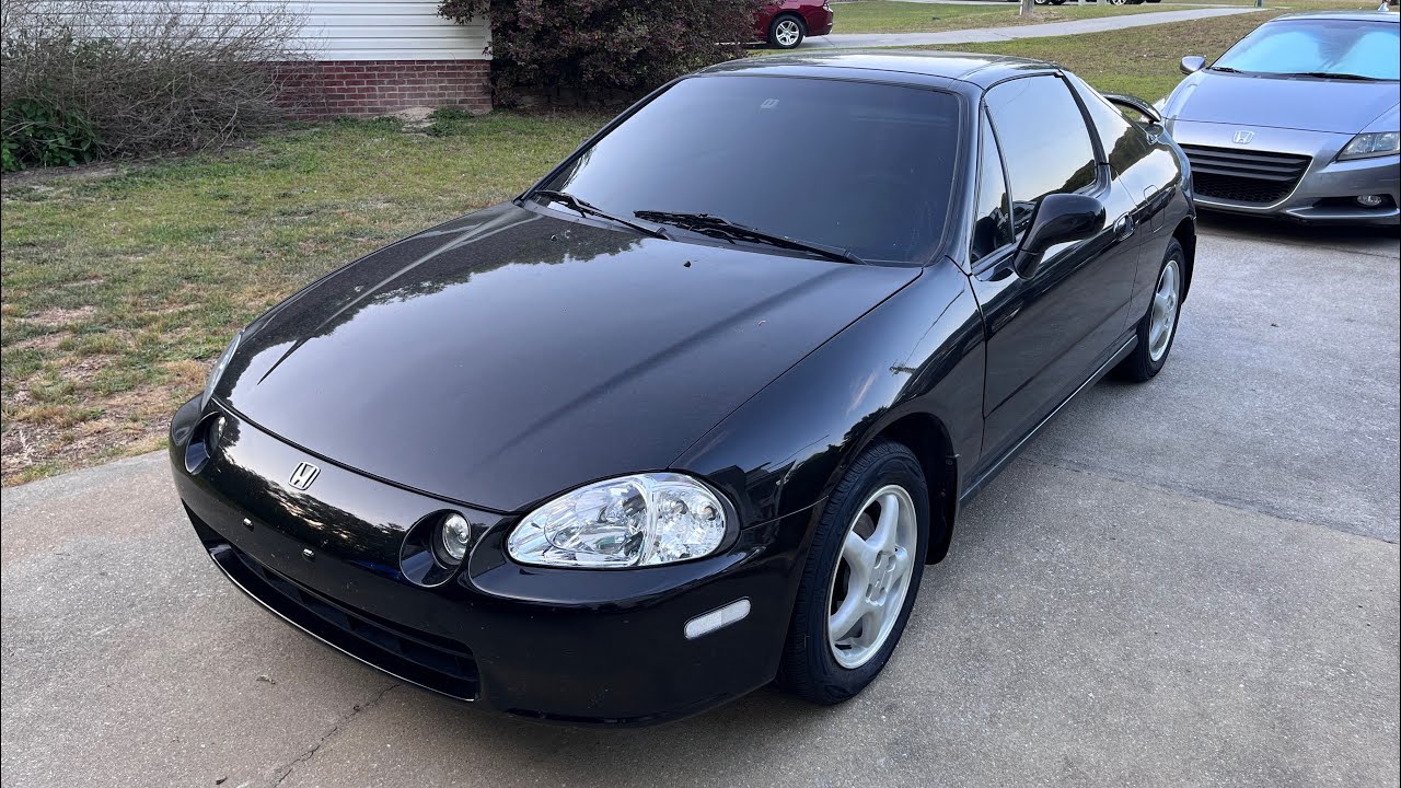 New OEM wheels and tires on my 1995 Honda Del Sol!