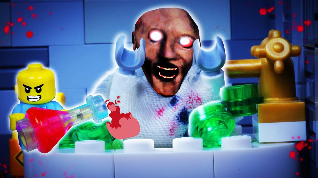 GRANNY LEGO BABY PRANK / HORROR GAME / STOP MOTION ANIMATION