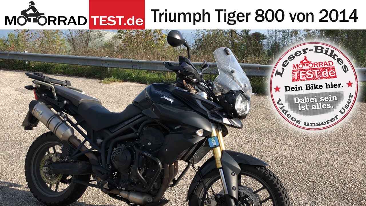 Triumph Tiger 800 | LeserBike-Video von Moritz