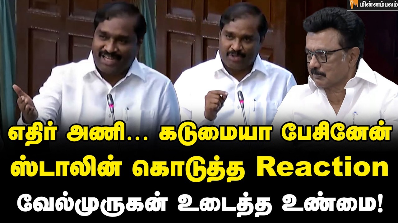 Velmurugan Speech | எதிர்த்தவர்கள் இருக்குற இடம் தெரியாம போயிட்டாங்க…  MKStalin | DMK | TVK