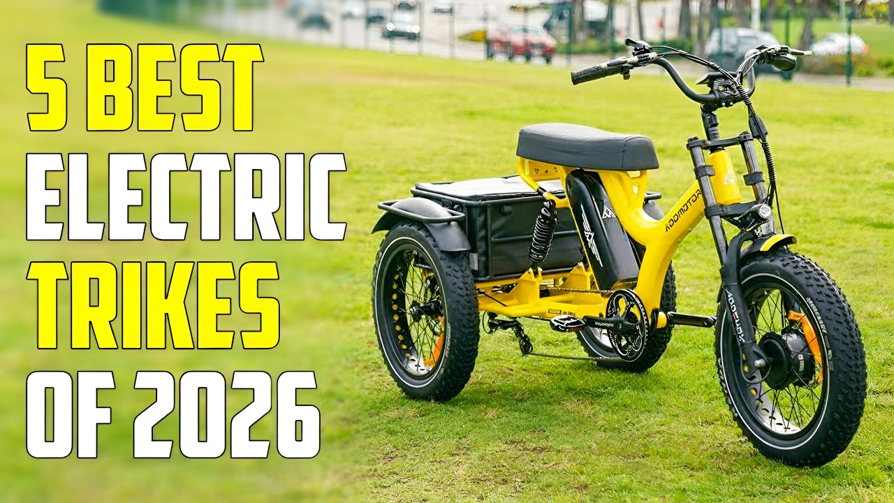 5 Best Electric Tricycles 2025 | Best E-Trike 2025