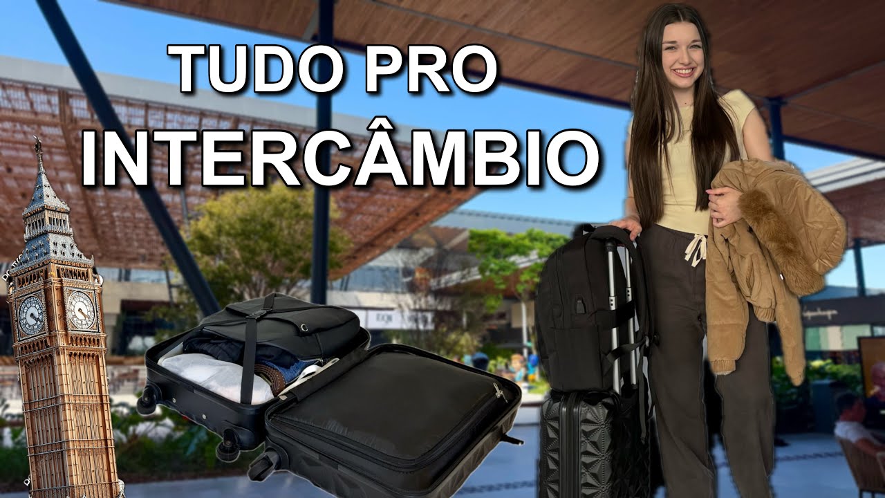Arrume sua mala comigo: tudo que estou levando para um interc&acirc;mbio em Londres 🇬🇧