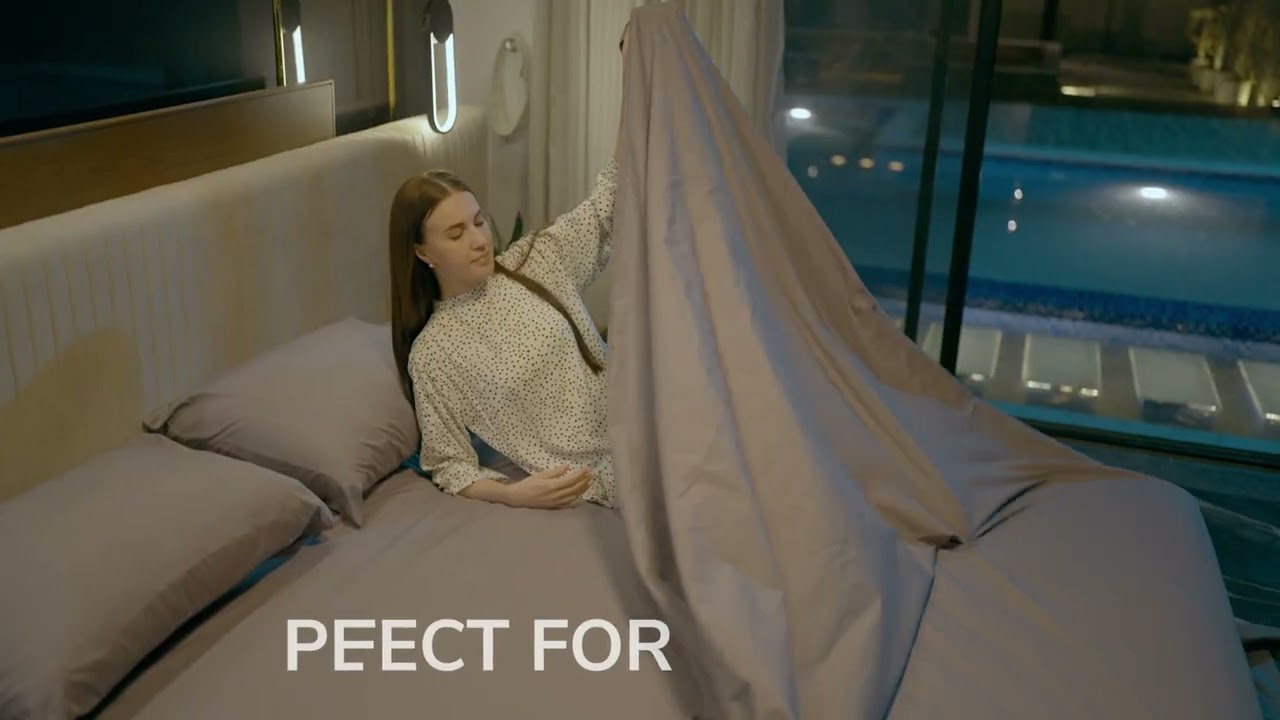 Sleep in Eco-Friendly Luxury & experience natural softness with Organic Cotton Sheets