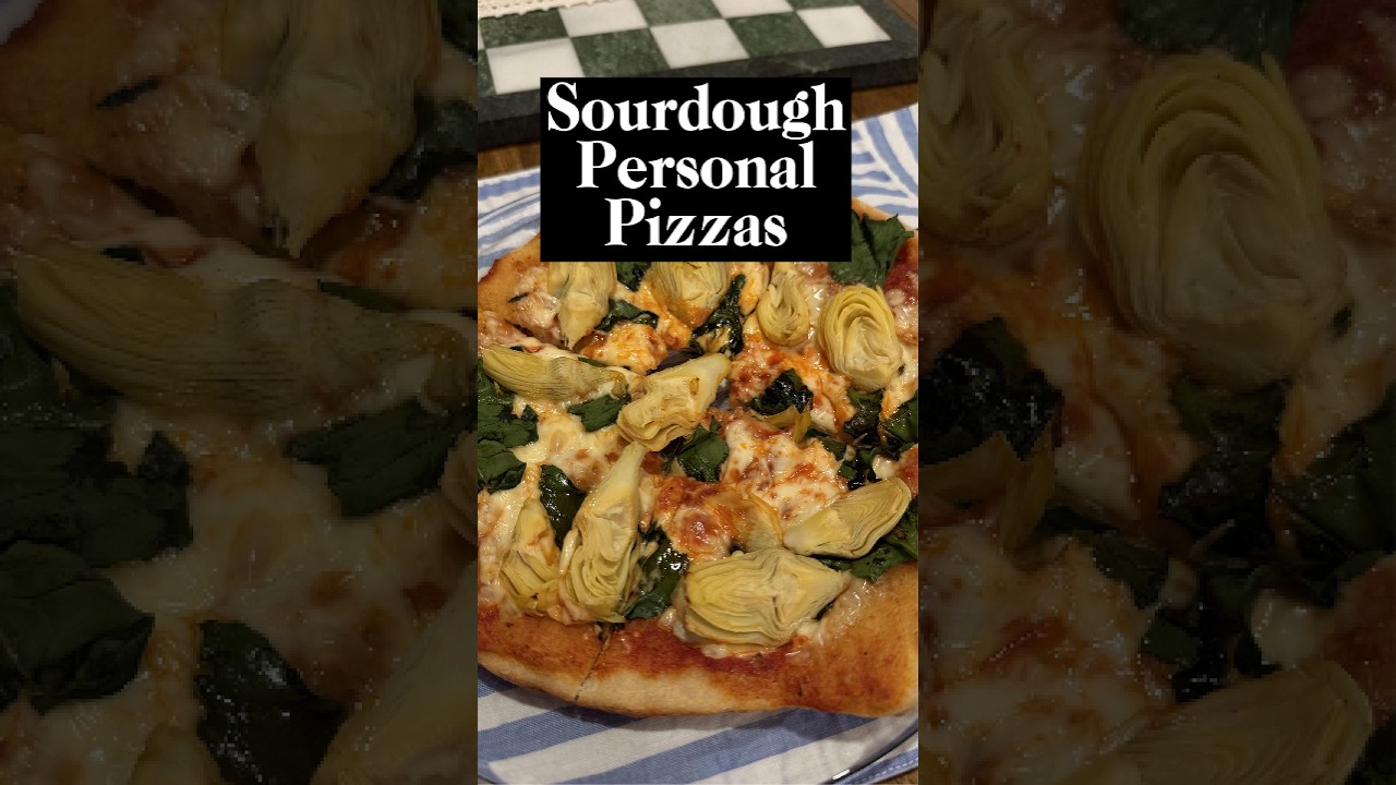 Sourdough Personal Pizzas