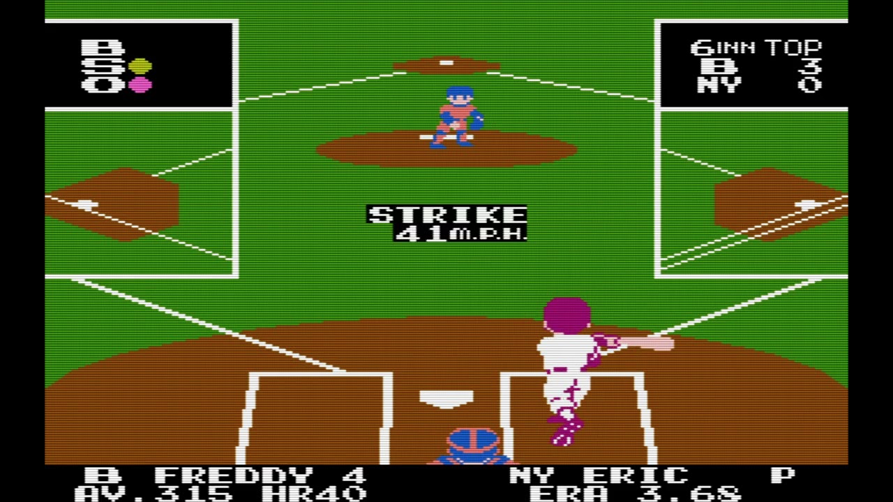 Bad News Baseball (NES) - BOS v NY - Single Game ⚾️