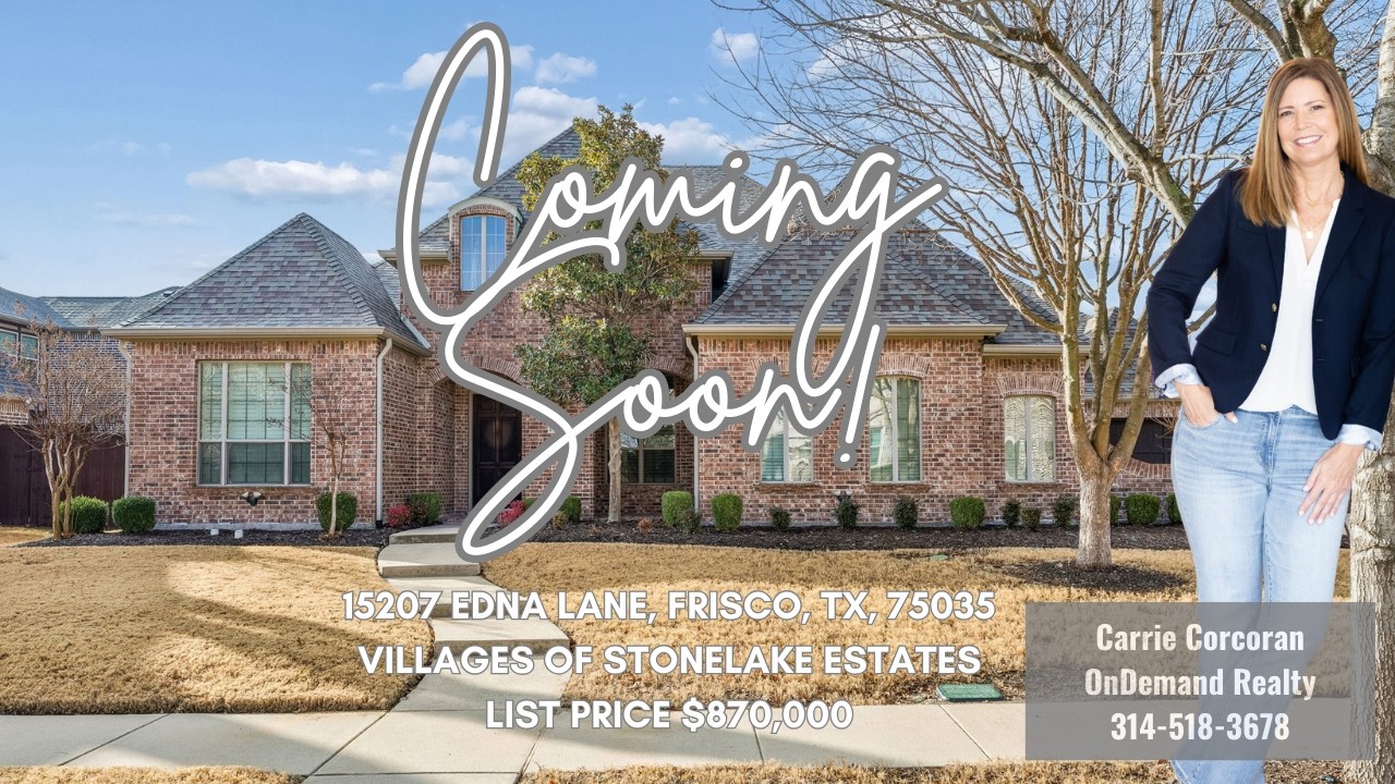 Looking for a 1 Story 4 Bedroom 4 Bathroom House in Frisco, TX?  15207 Edna Lane, Frisco IS IT!!!
