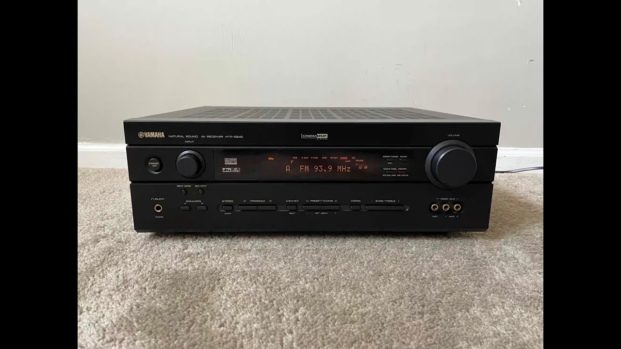 Yamaha HTR-5640 6.1 Home Theater Surround Receiver