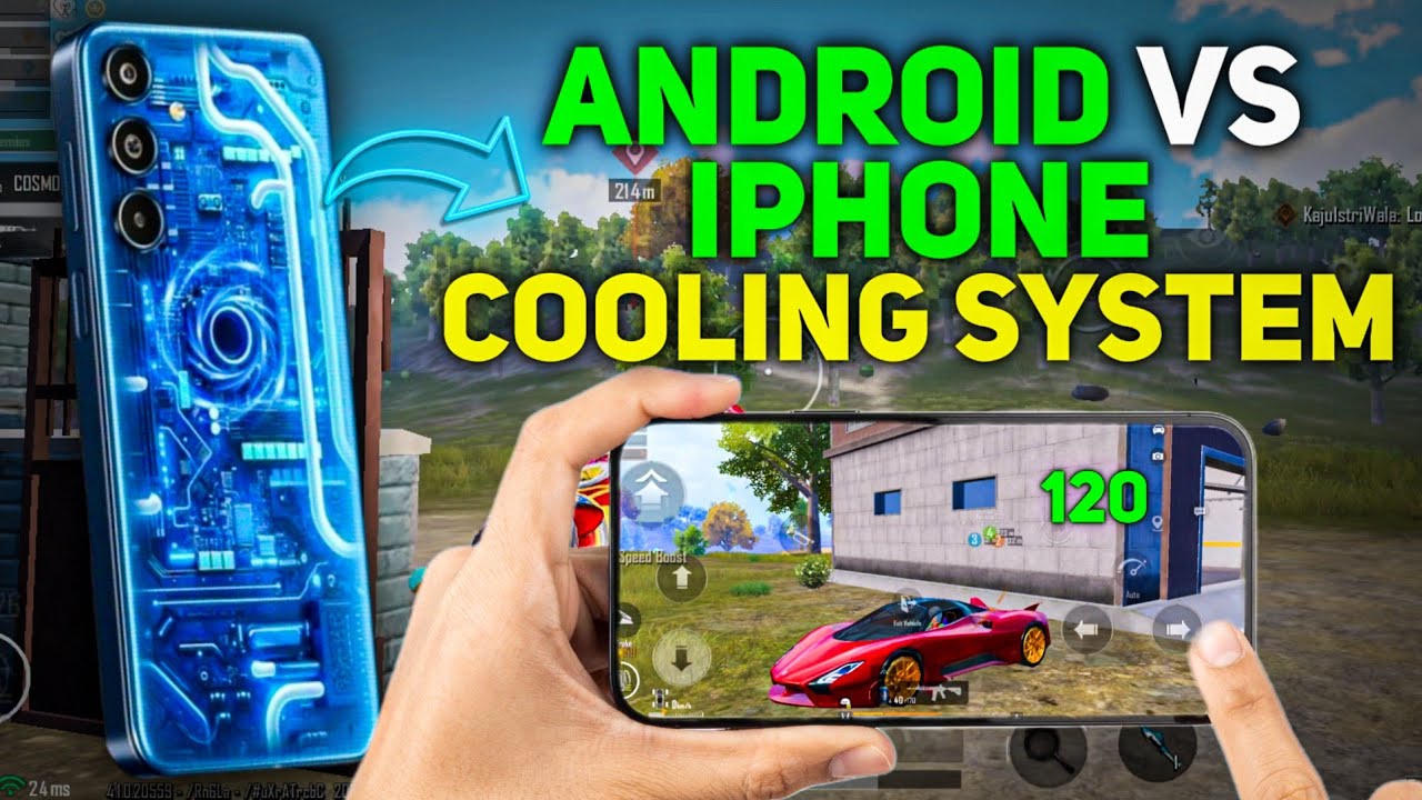 Vapor Cooling vs Overheating: Who Wins? | Android Vs iPhone Cooling | Bgmi | Preffin