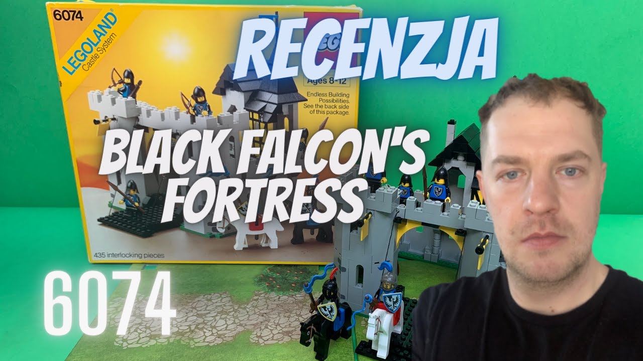 Lego Castle 6074 Black Falcon's Fortress Recenzja