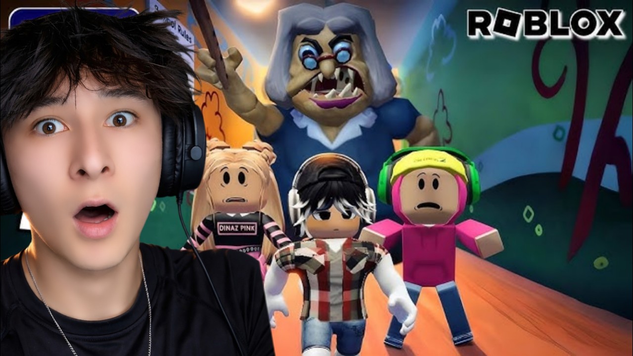 Roblox Lekin Eng Yomon Ustozdan Qochamiz