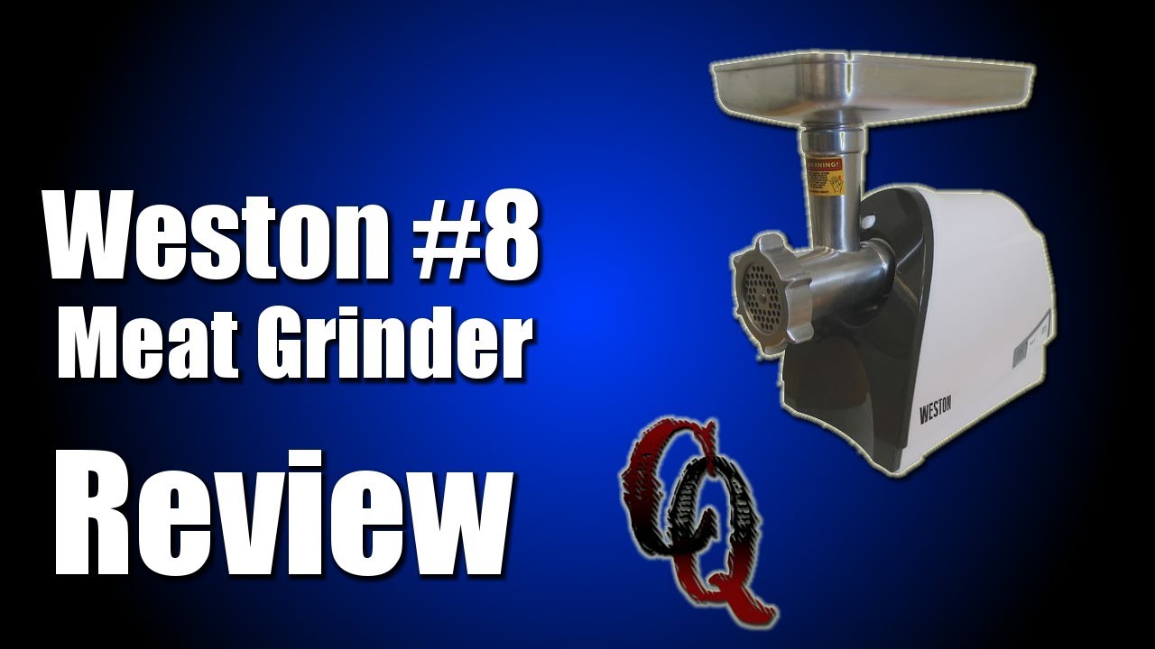 How To Make | Weston #8 Meat Grinder Review | Grinding Pork