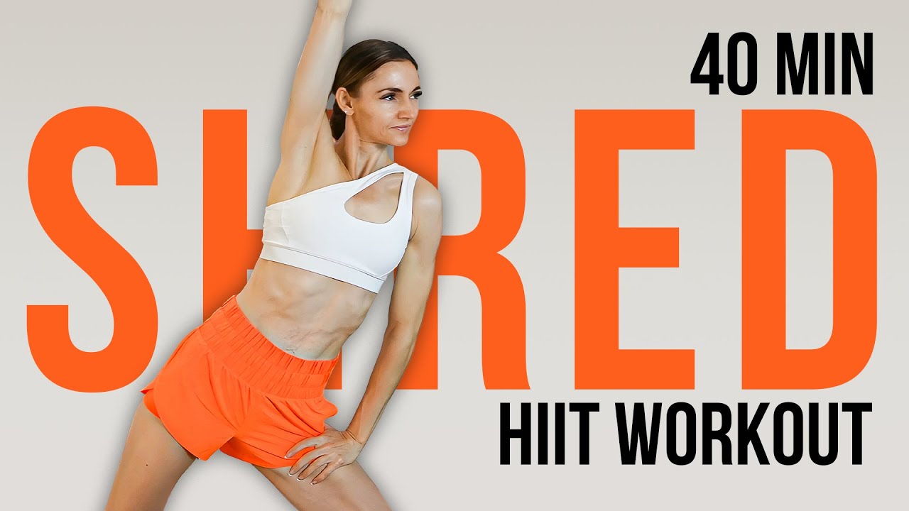 40 MIN SUMMER SHRED HIIT WORKOUT (Advanced) No Equipment, No Repeats
