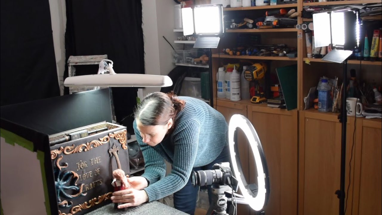 Behind the scenes of my steampunk stop motion animation