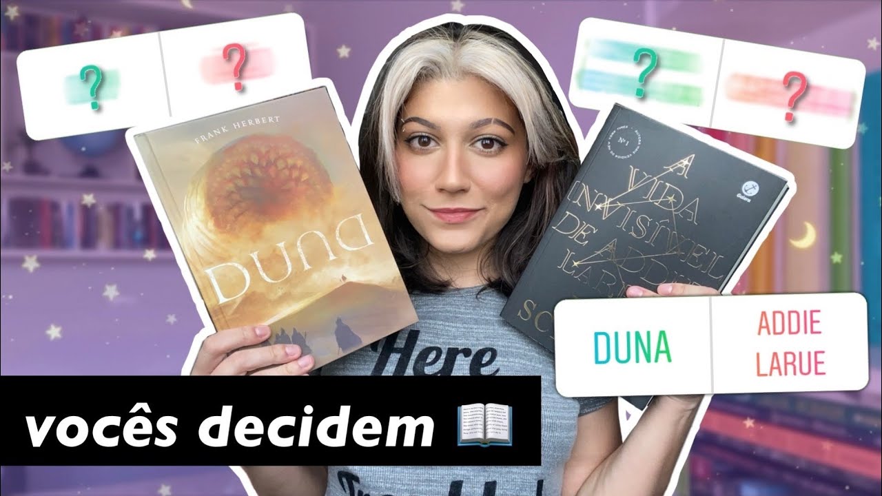 meus seguidores decidiram minhas leituras por uma semana | VLOG