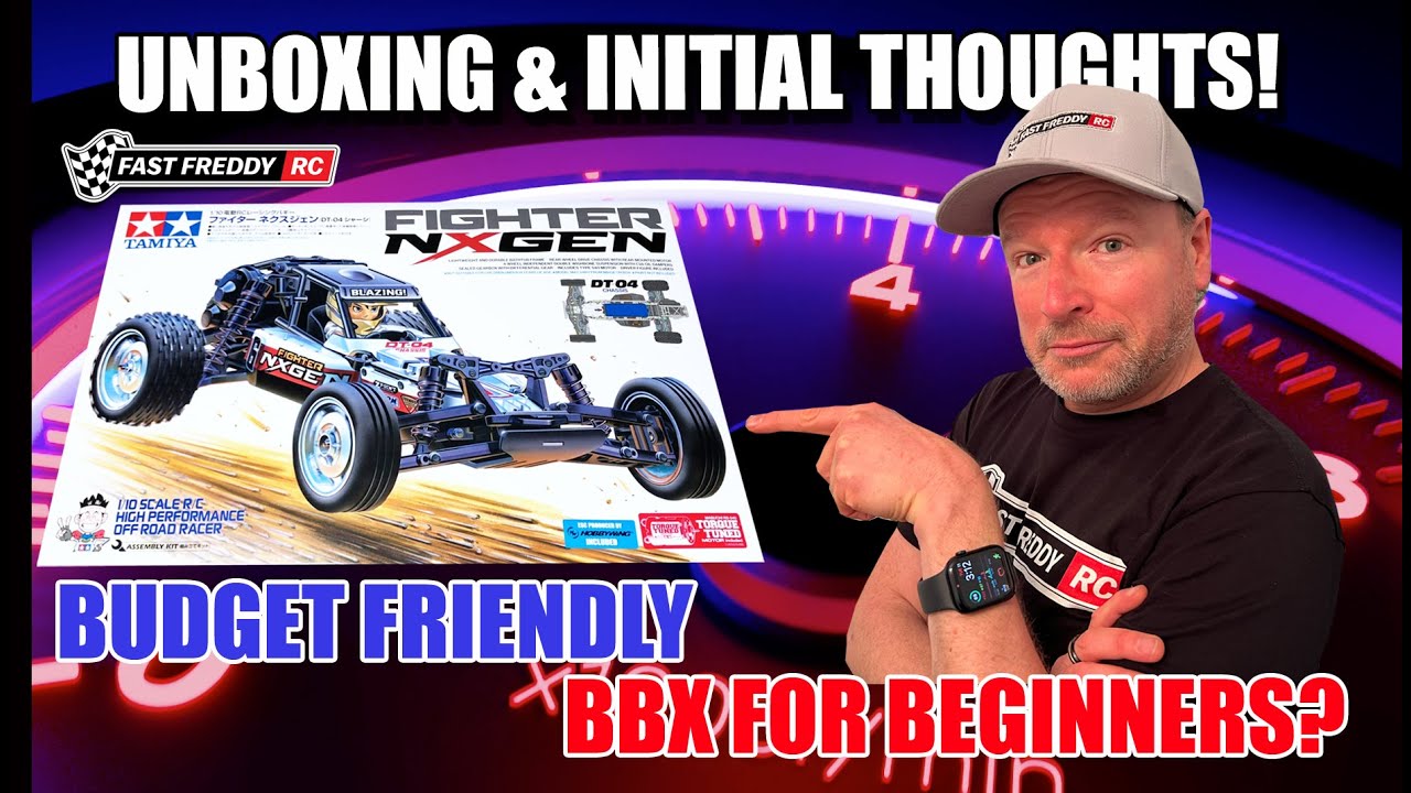 Unboxing the NEW Tamiya FIGHTER NXGEN on the DT-04 Chassis!