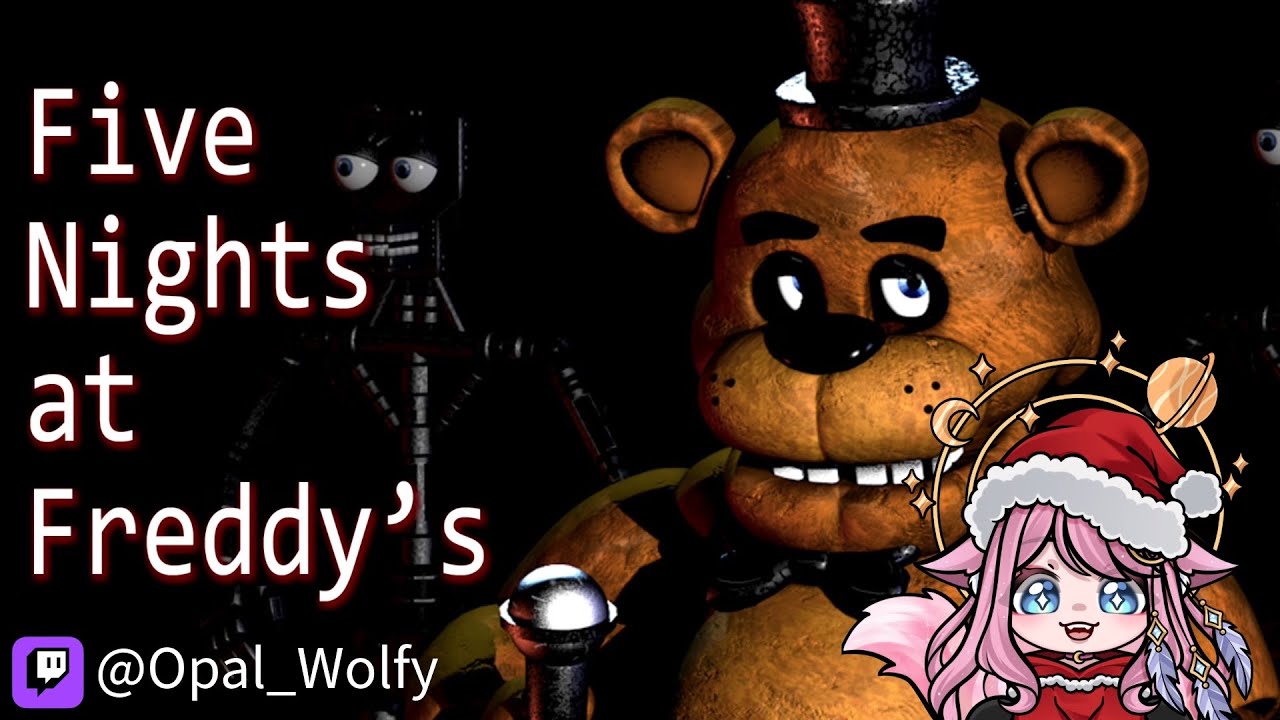 Five Nights at Freddy's pt1 ~ First ever playthrough...with a heart rate monitor ~