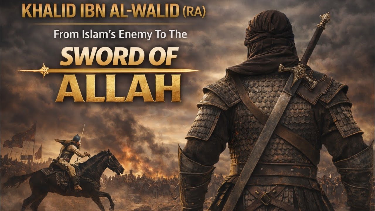 Khalid ibn al-Walid (RA) | From Islam’s Enemy to the Sword of Allah ⚔️