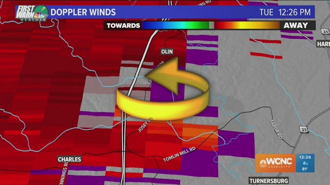TORNADO WARNING: Radar indicated tornado in Iredell County, NC