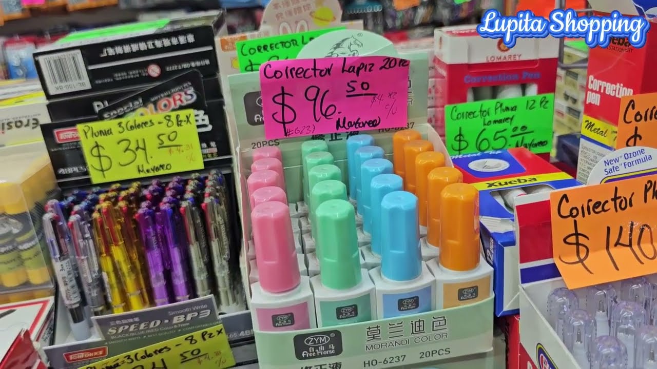 Papeleria MAYORISTA de ÚTILES ESCOLARES | Mejores precios que en MESONES |  Lupita Shopping 