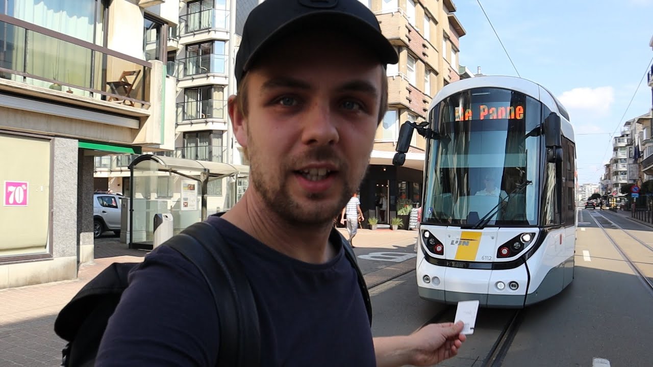 Low budget dagtrip naar DE PANNE🇧🇪 en BRAY-DUNES🇫🇷 met 's werelds LANGSTE TRAMLIJN