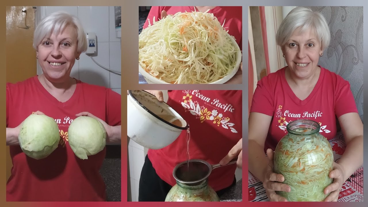 Как заквасить капусту в рассоле ВКУСНО БЫСТРО всего за 3 дня!