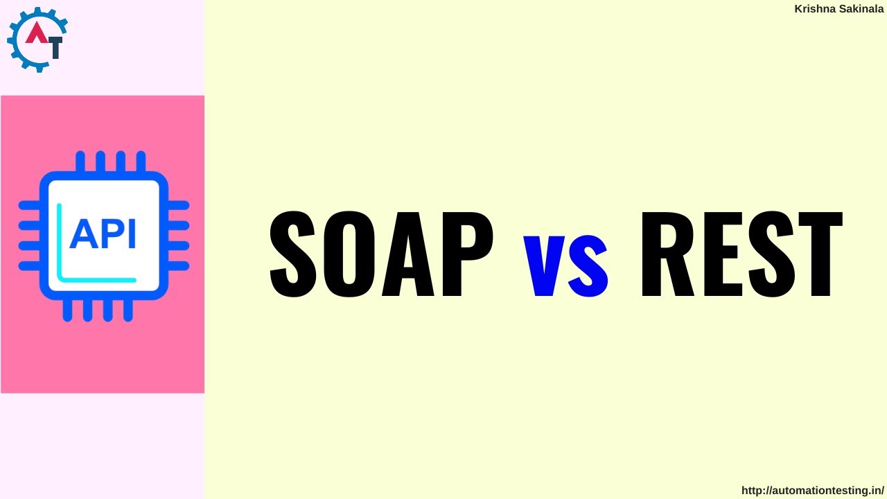 6. SOAP vs REST || Difference between REST vs SOAP Web Services || Application Programming Interface
