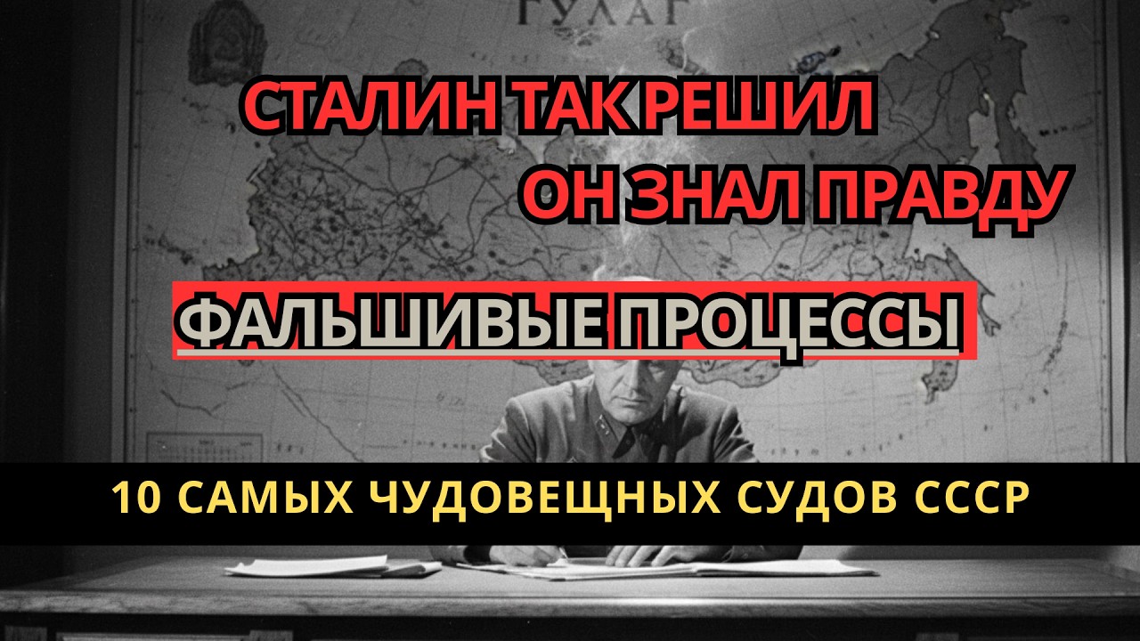 ЖУТЬ! 10 САМЫХ чудовищных судов в истории СССР